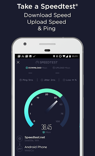 دانلود اپلیکیشن تست سرعت اینترنت برای اندروید و آیفون Speedtest by Ookla 4.6.17