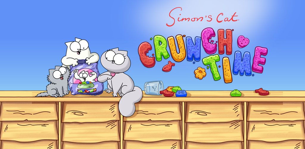دانلود بازی پازل گربه سایمون Simon’s  Cat – Crunch Time 1.61.1 اندروید