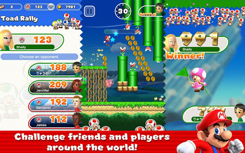 دانلود بازی قارچ خور سوپر ماریو 3.0.25 Super Mario Run اندروید