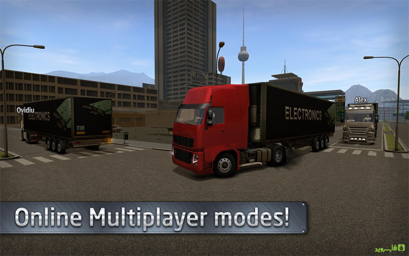 دانلود بازی یورو تراک 6 Euro Truck Evolution اندروید + مود